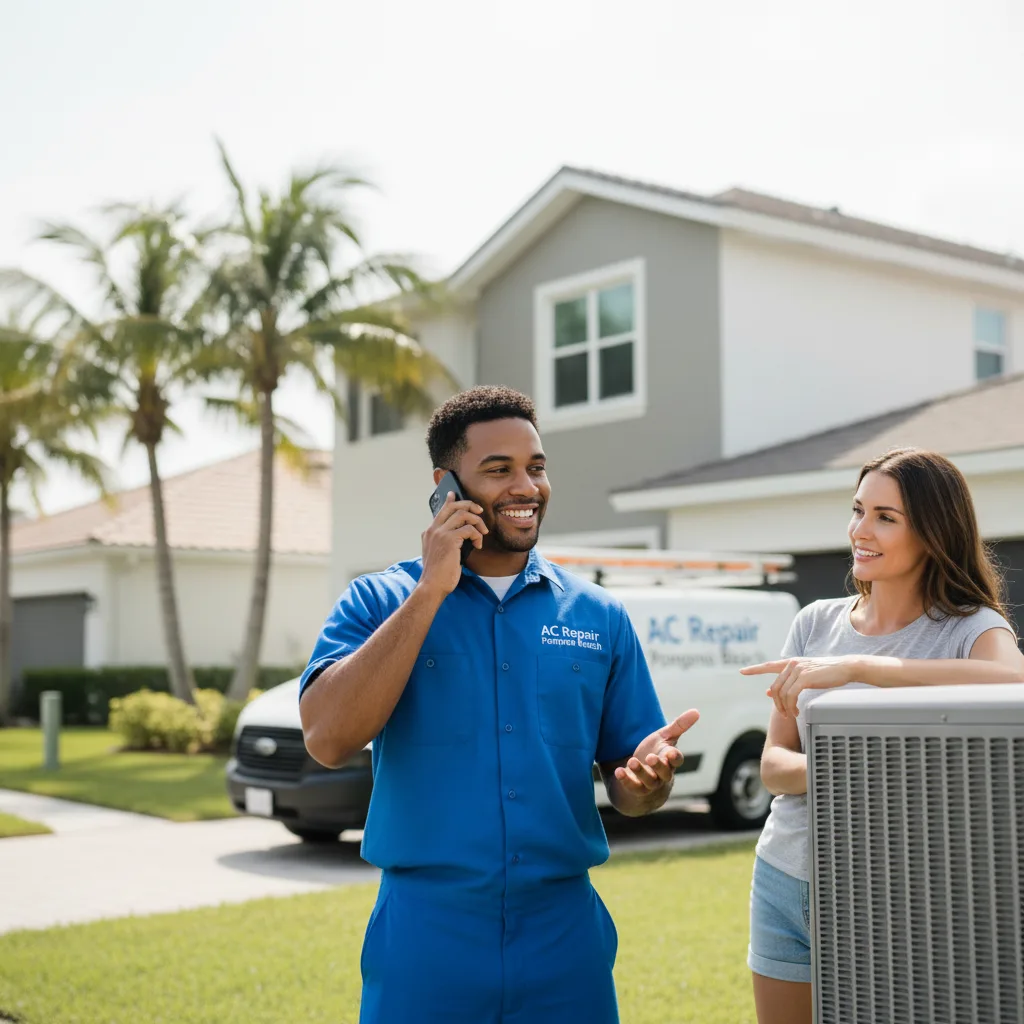 AC Repair Pompano Beach customer support in Lone Grove